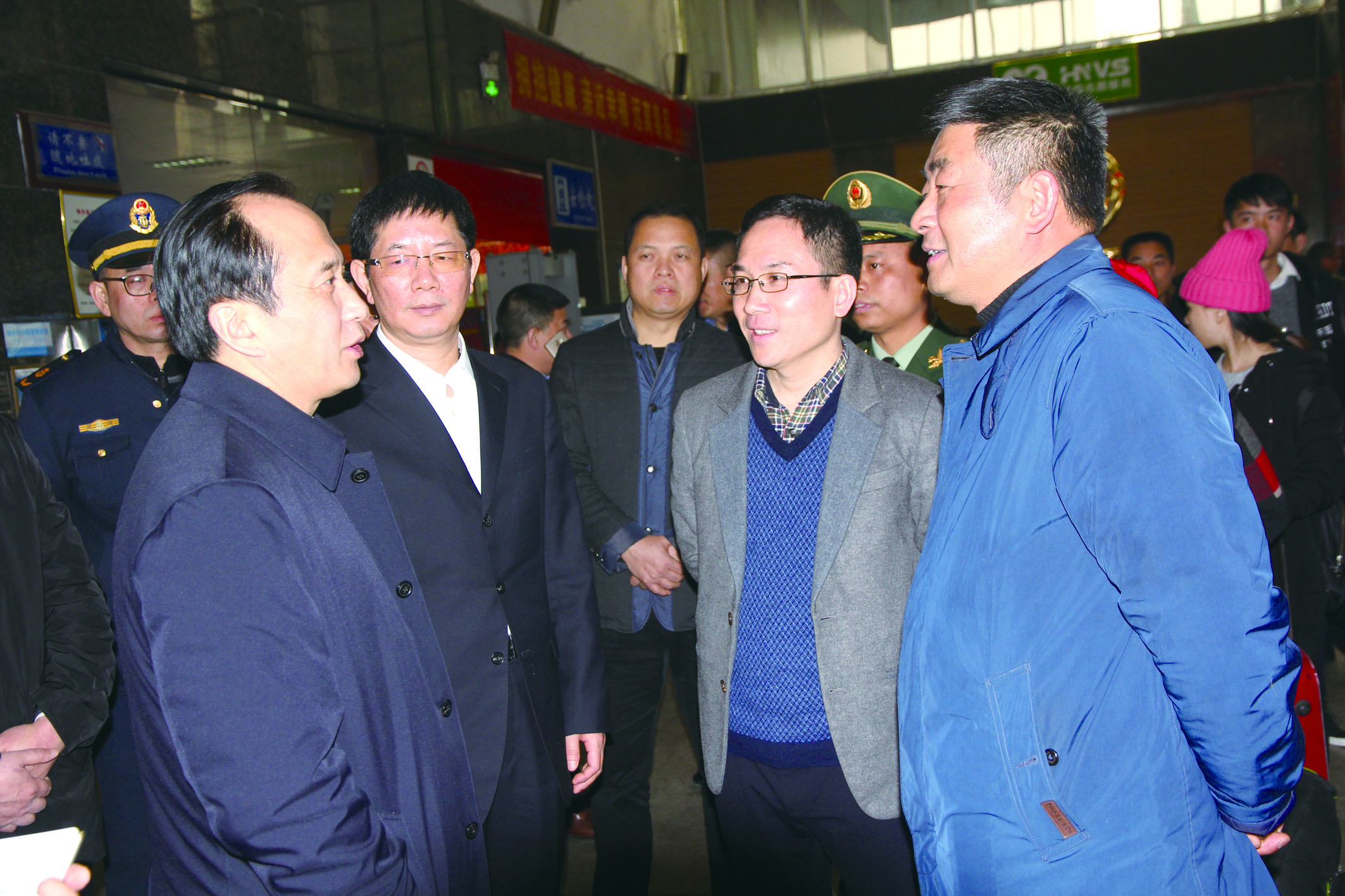 2月8日，副省長(cháng)、省公安廳廳長(cháng)許顯輝來(lái)我司督導安全生產(chǎn)工作